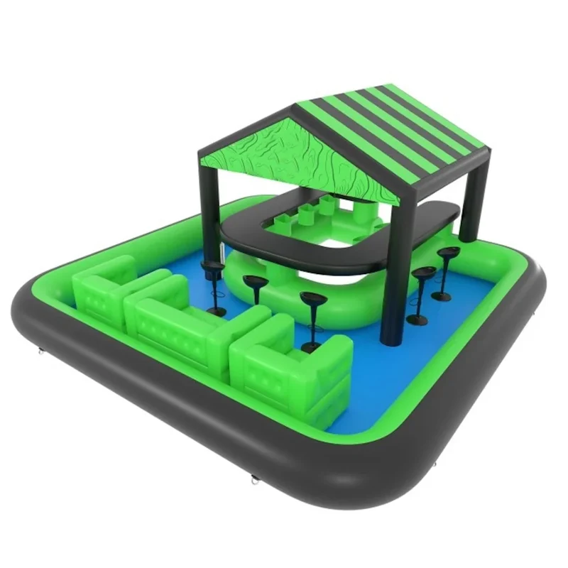 Bar Gonflable Piscine Personnalisé PVC