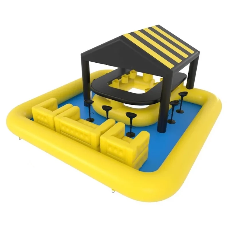 Bar Gonflable Piscine Personnalisé PVC