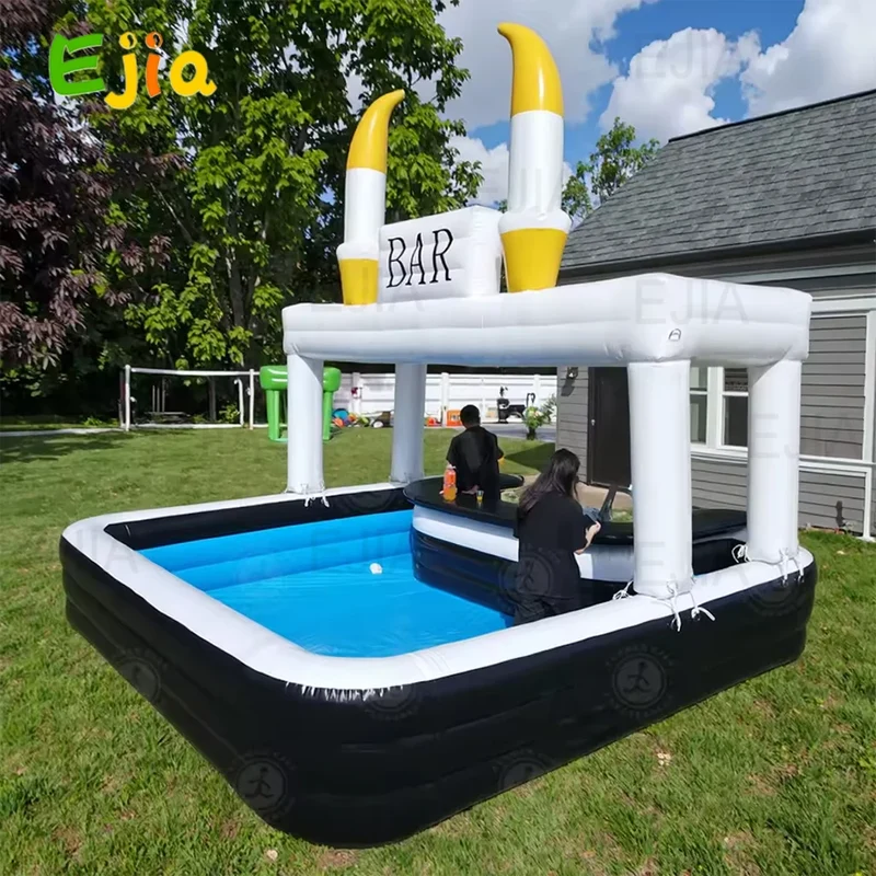 Bar Gonflable Piscine Familial Extérieur
