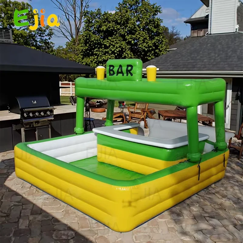Bar Gonflable Piscine Familial Extérieur