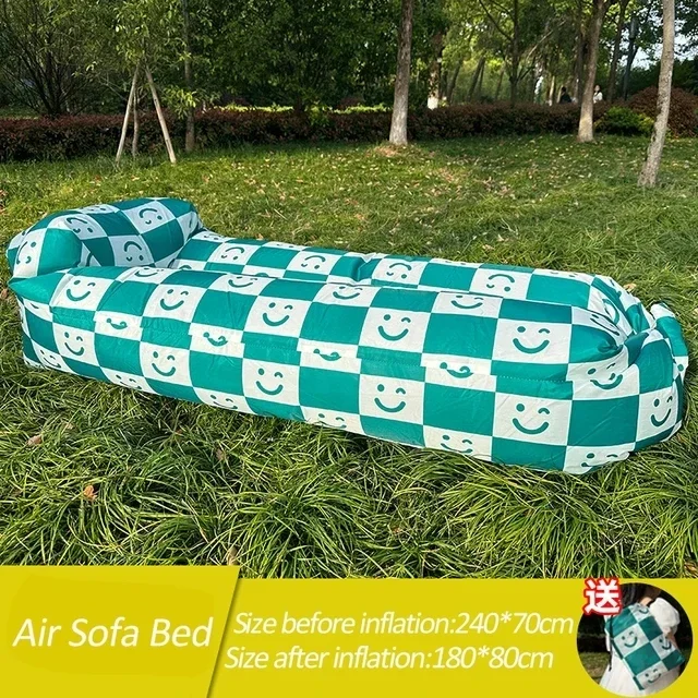 Canapé Gonflable Camping Pliable Rapide