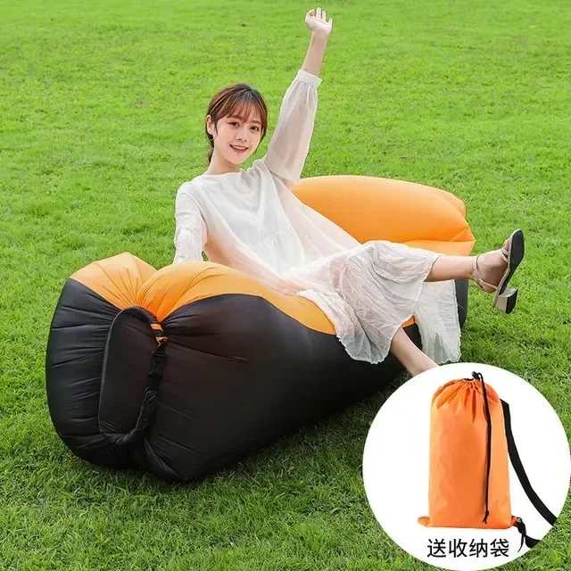 Canapé Gonflable Camping Pliable Rapide