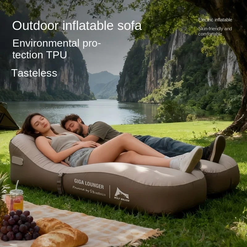 Canapé Gonflable TPU Pompe Électrique