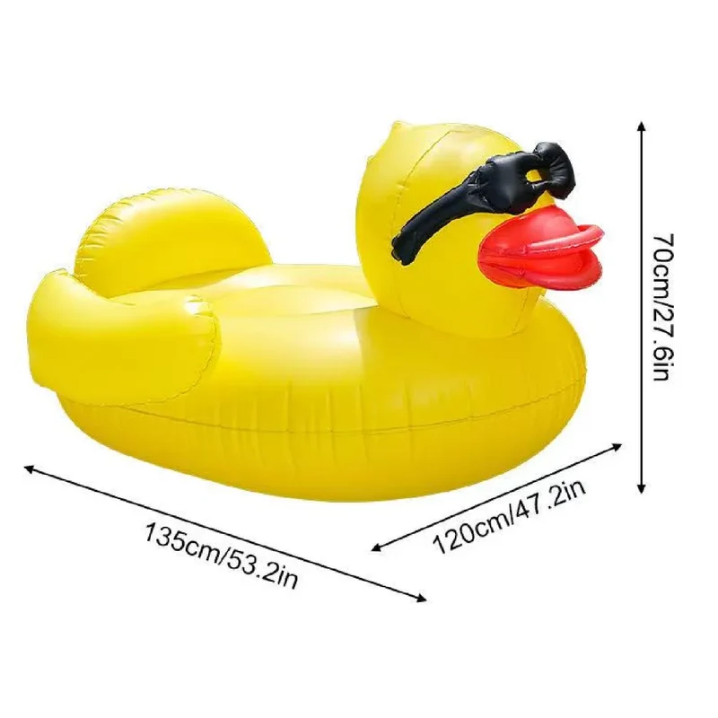 Bouée Gonflable Canard Géante Piscine