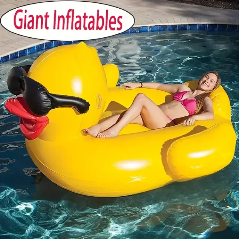 Bouée Gonflable Canard Géante Piscine