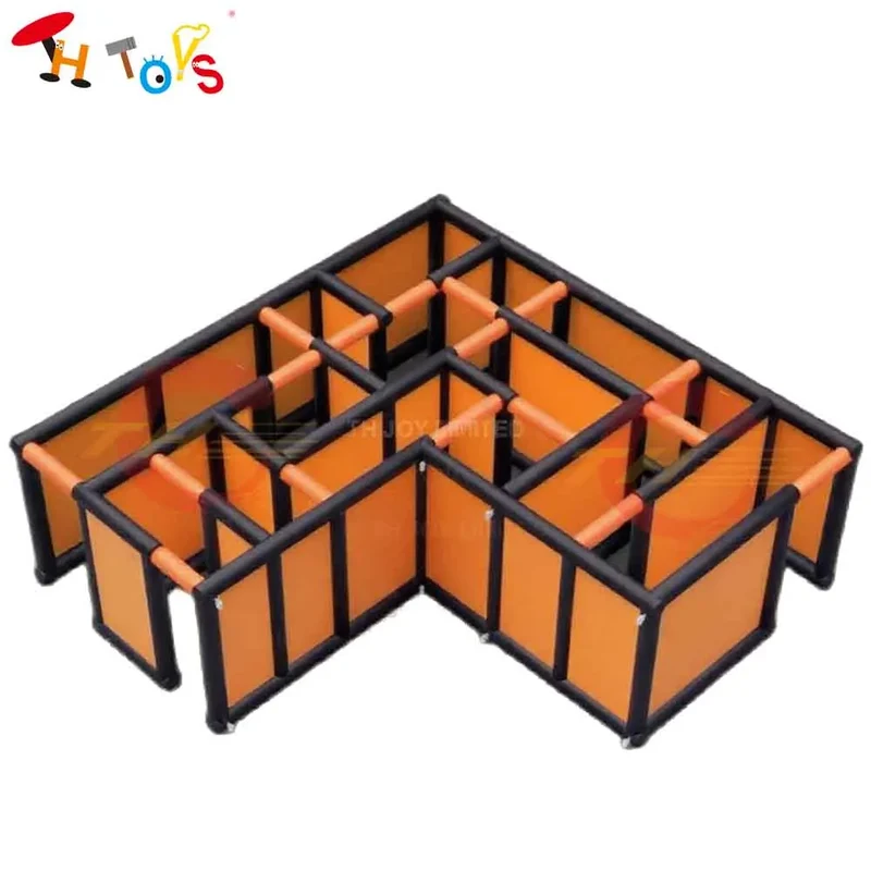 Labyrinthe Gonflable Noël Laser