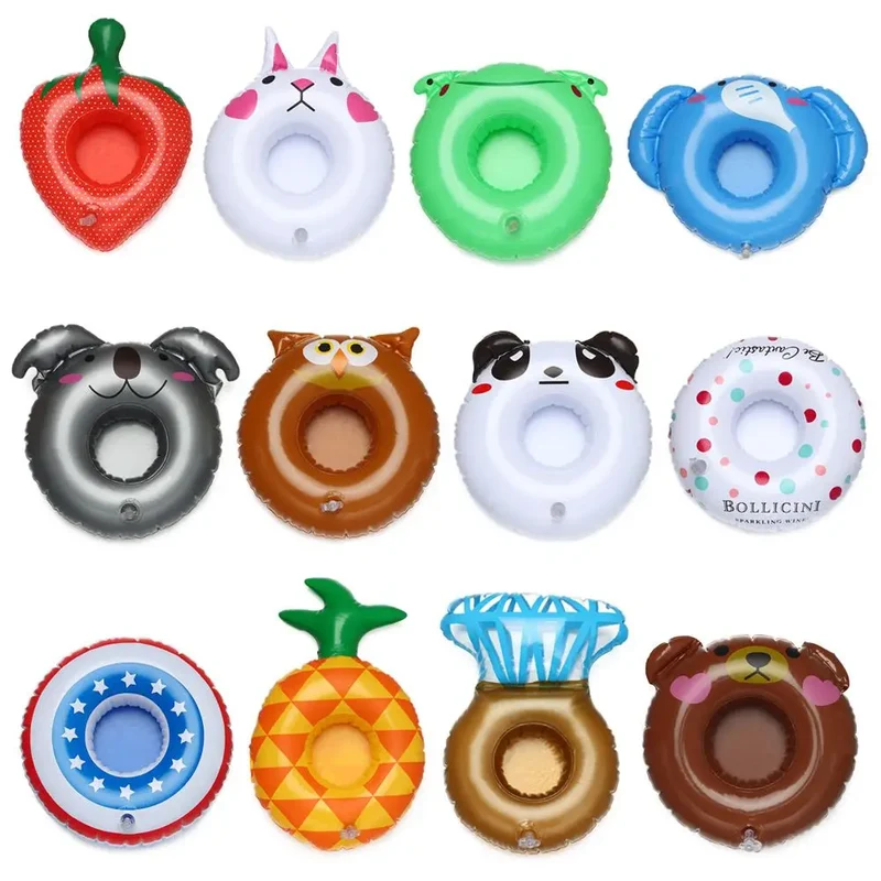 Accessoire Gonflable Porte-Gobelet Flottant Piscine