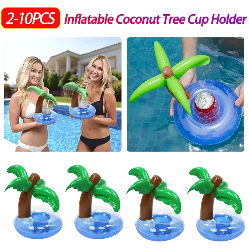 Accessoire Gonflable Porte-Gobelet Noix De Coco