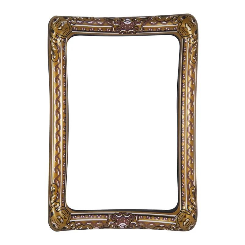 Cadre Photo Gonflable Selfie Baroque Doré
