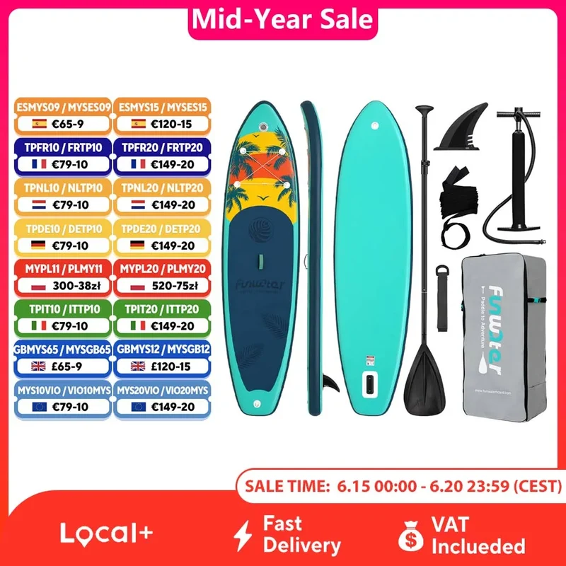 Stand Up Paddle Gonflable Antidérapant