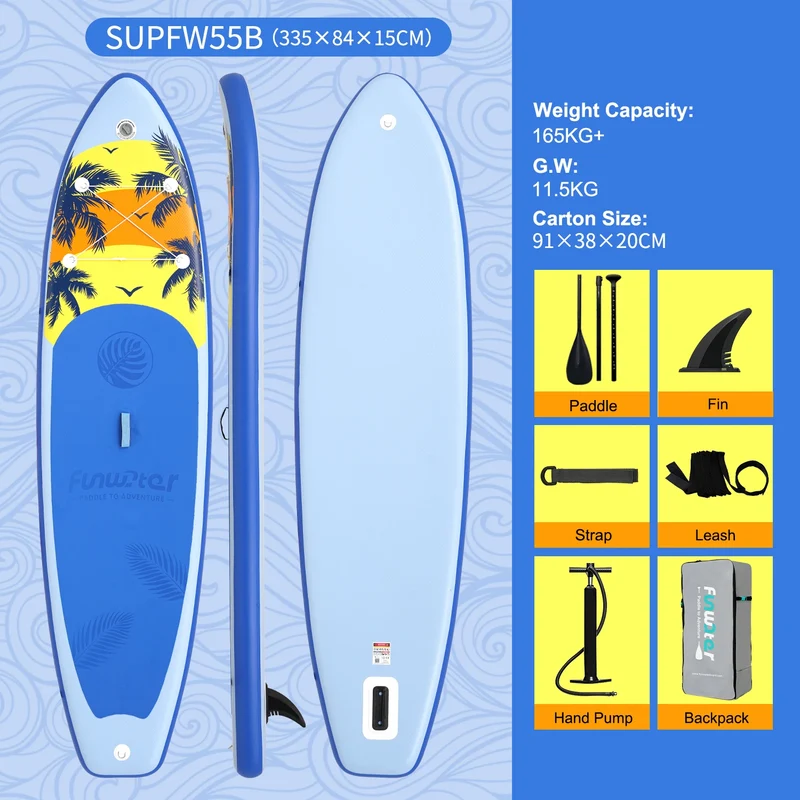 Stand Up Paddle Gonflable Antidérapant