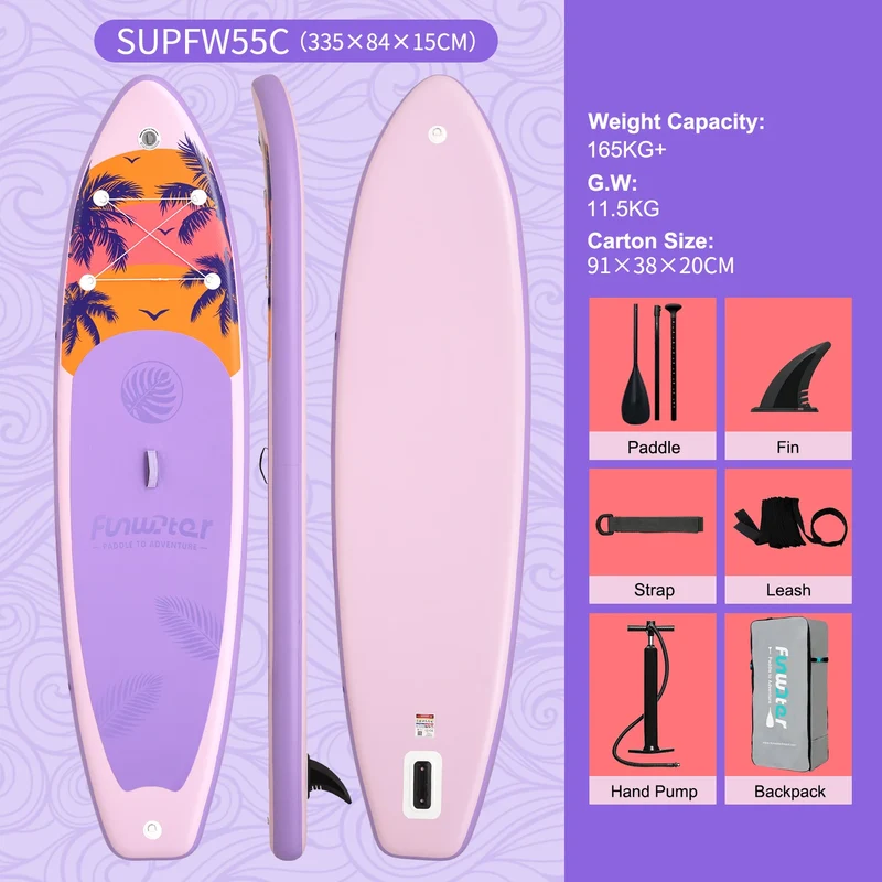 Stand Up Paddle Gonflable Antidérapant