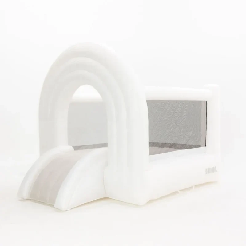 Château Gonflable Pastel Arc-en-Ciel