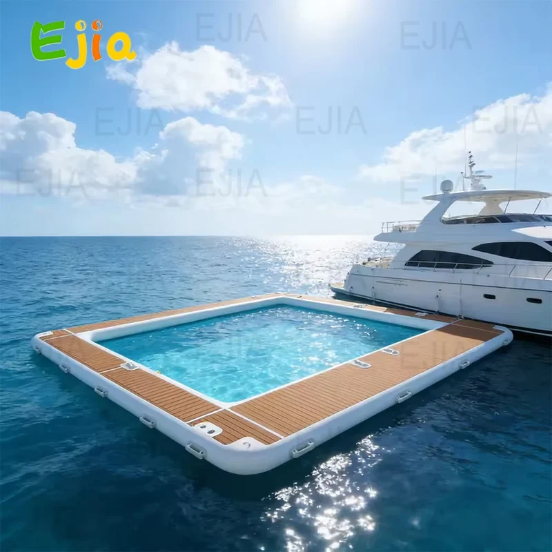 Plateforme Flottante Gonflable EVA Antidérapante