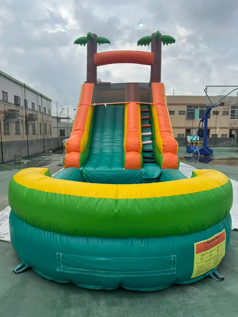 Toboggan Aquatique Gonflable Piscine à Balles