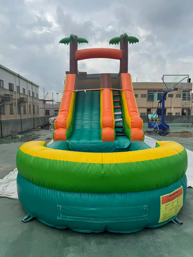 Toboggan Aquatique Gonflable Piscine à Balles