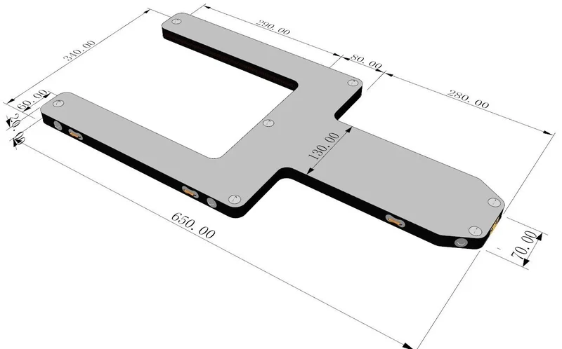 Plateforme Flottante Gonflable Ponton En U