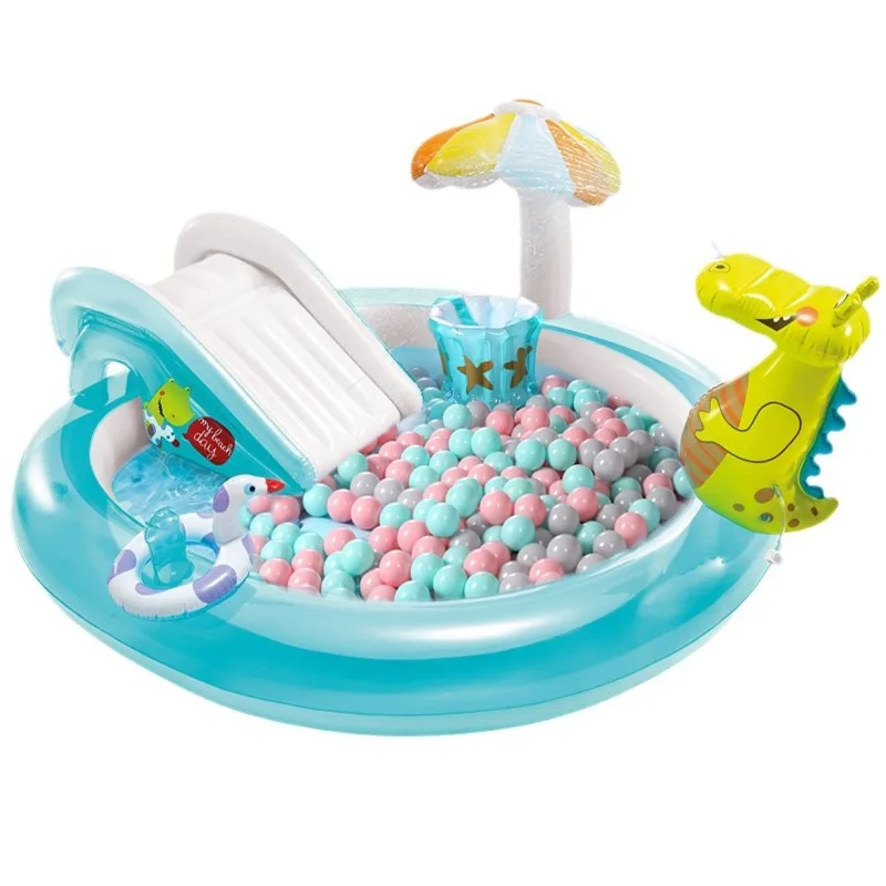 Toboggan Aquatique Gonflable Crocodile Piscine