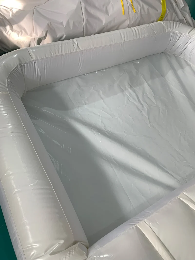 Château Gonflable Toboggan Blanc