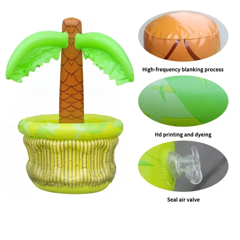 Accessoire Gonflable Glacière Palmier Tropical