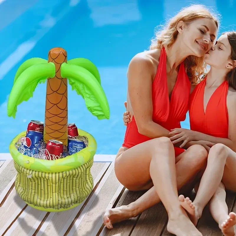 Accessoire Gonflable Glacière Palmier Tropical