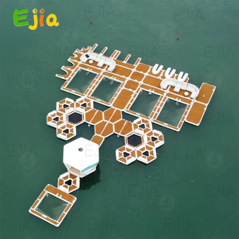 Plateforme Flottante Gonflable Hexagonale 290 cm