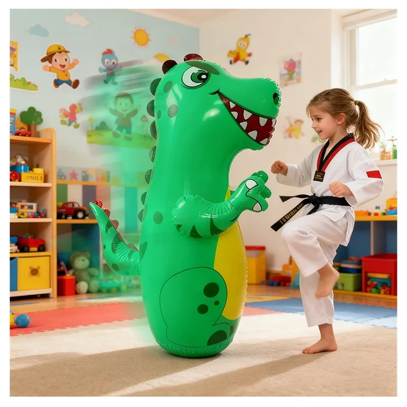 Accessoire Gonflable Sac de Frappe Dinosaure