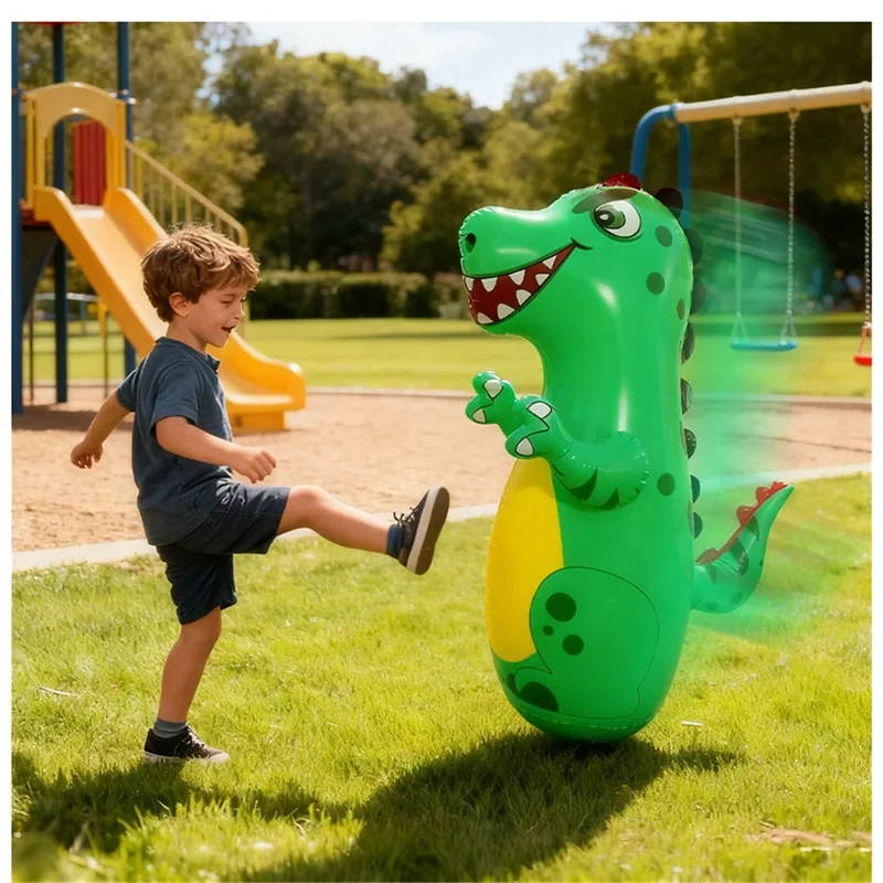 Accessoire Gonflable Sac de Frappe Dinosaure