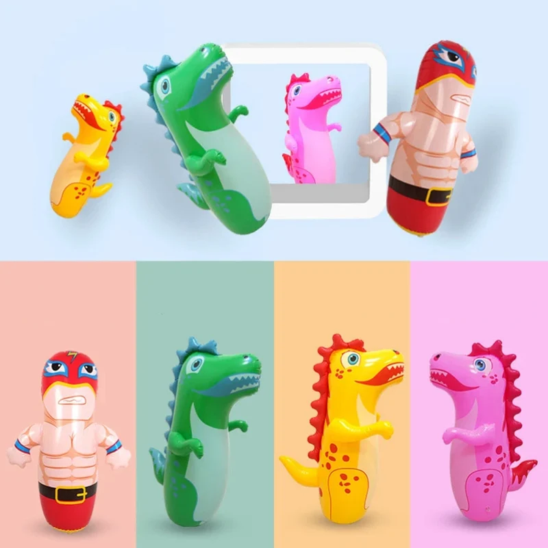 Accessoire Gonflable Sac de Frappe Dinosaure