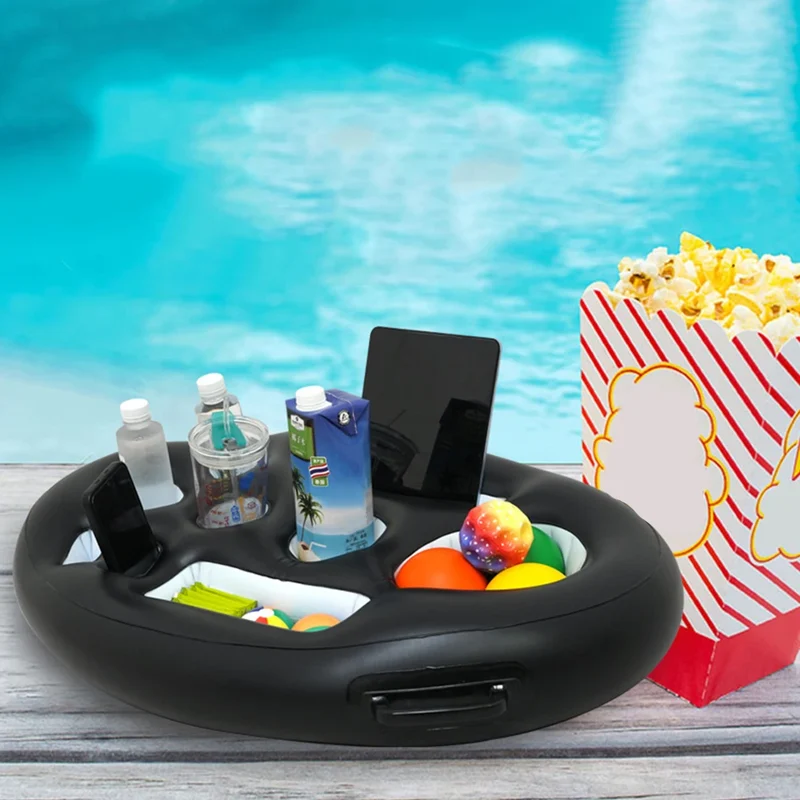 Accessoire Gonflable Porte-Boissons Piscine