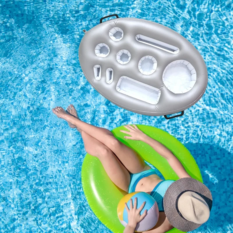 Accessoire Gonflable Porte-Boissons Piscine