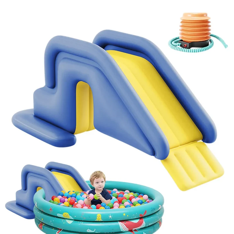 Toboggan Aquatique Gonflable Anti-Bascule Enfants