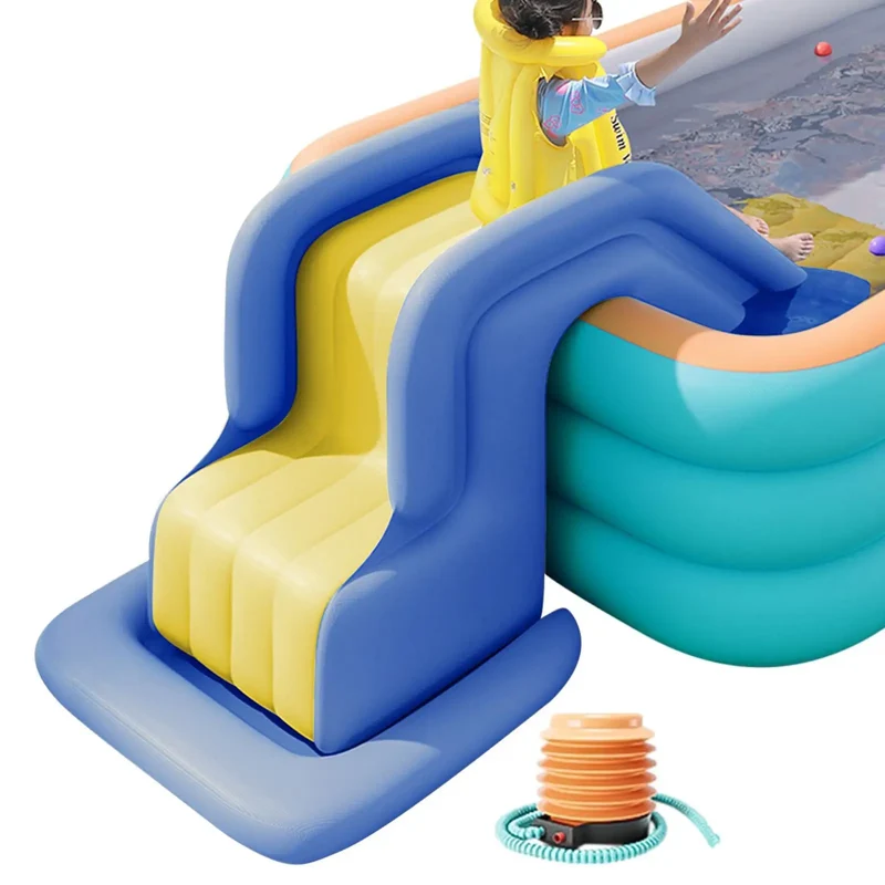Toboggan Aquatique Gonflable Anti-Bascule Enfants