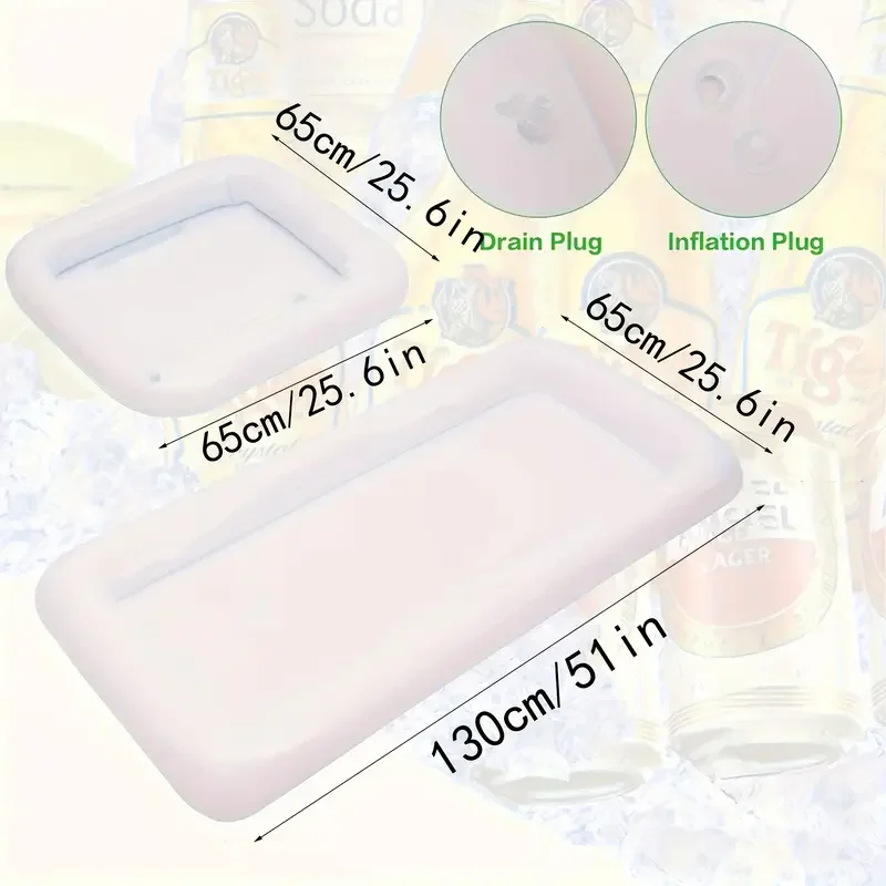 Accessoire Gonflable Plateau Buffet Glacé
