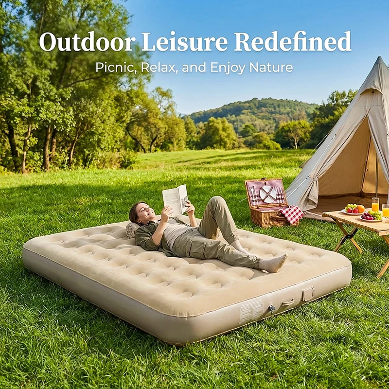 Matelas de Camping Gonflable Autogonflant Imperméable