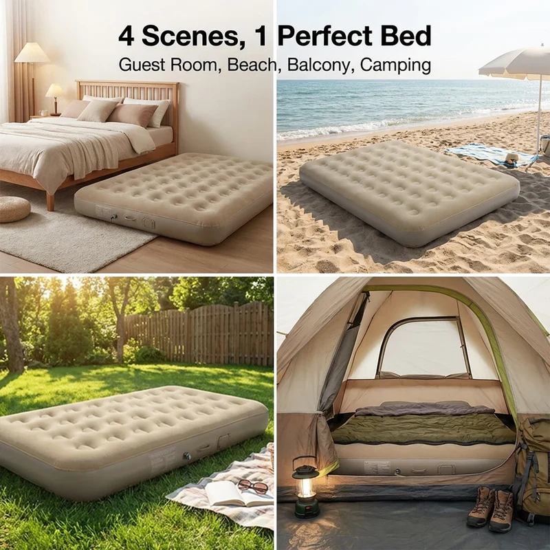 Matelas de Camping Gonflable Autogonflant Imperméable