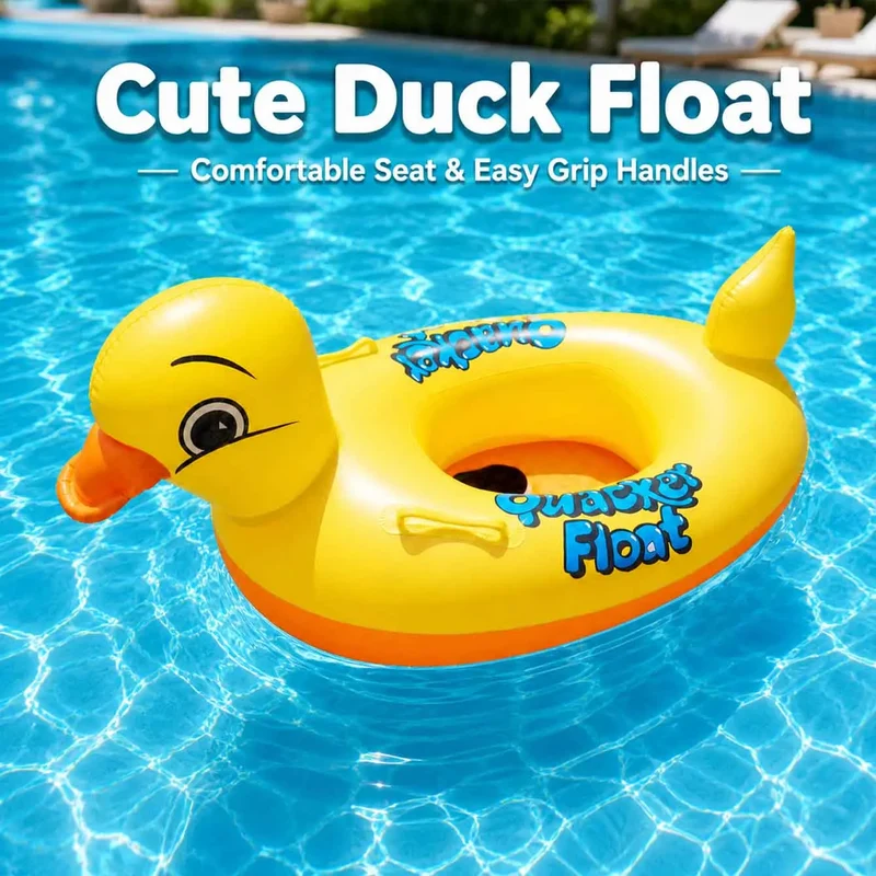 Bouée Gonflable Canard Poignées
