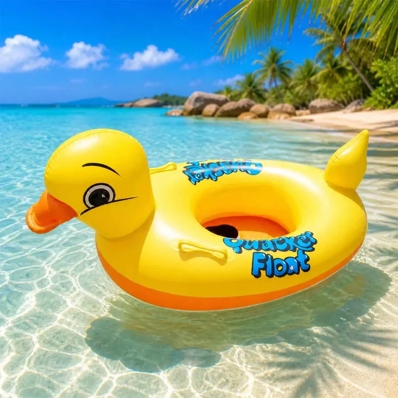 Bouée Gonflable Canard Poignées