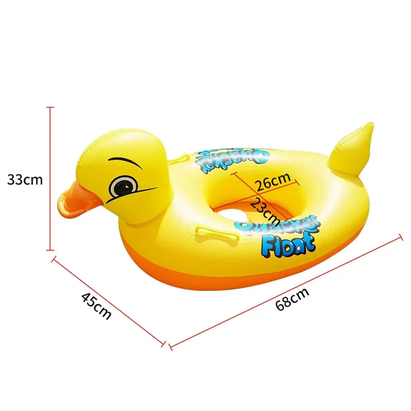 Bouée Gonflable Canard Poignées
