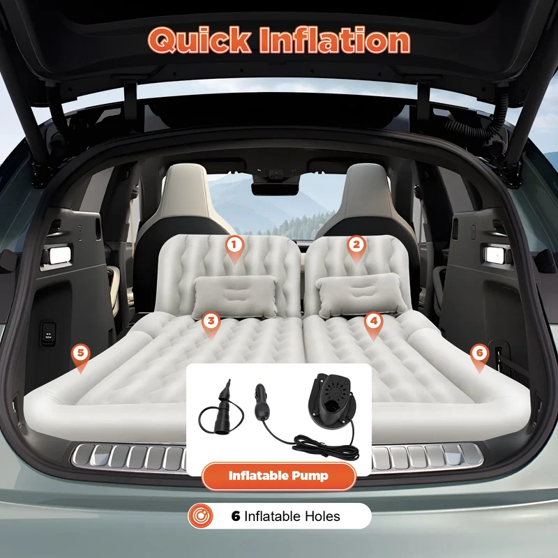 Matelas Gonflable SUV Coffre Universel