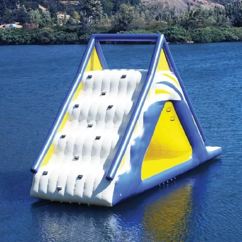 Toboggan Aquatique Gonflable Flottant Lac