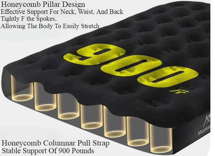 Matelas de Camping Gonflable Pompe Intégrée