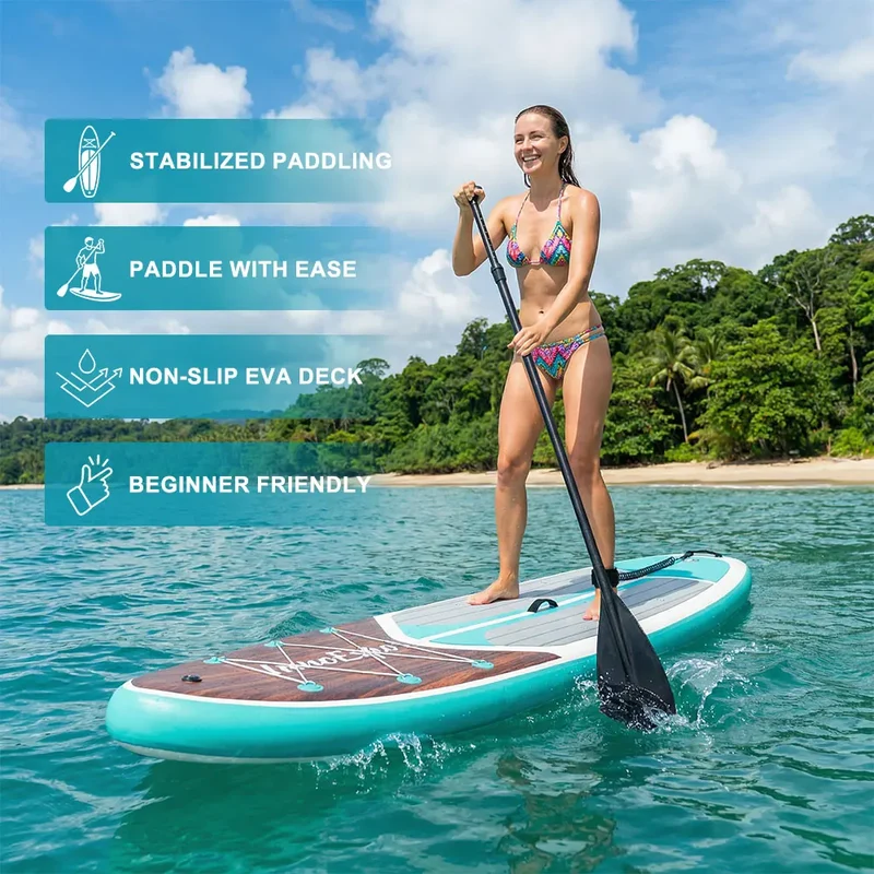 Stand Up Paddle Gonflable Antidérapant Adulte