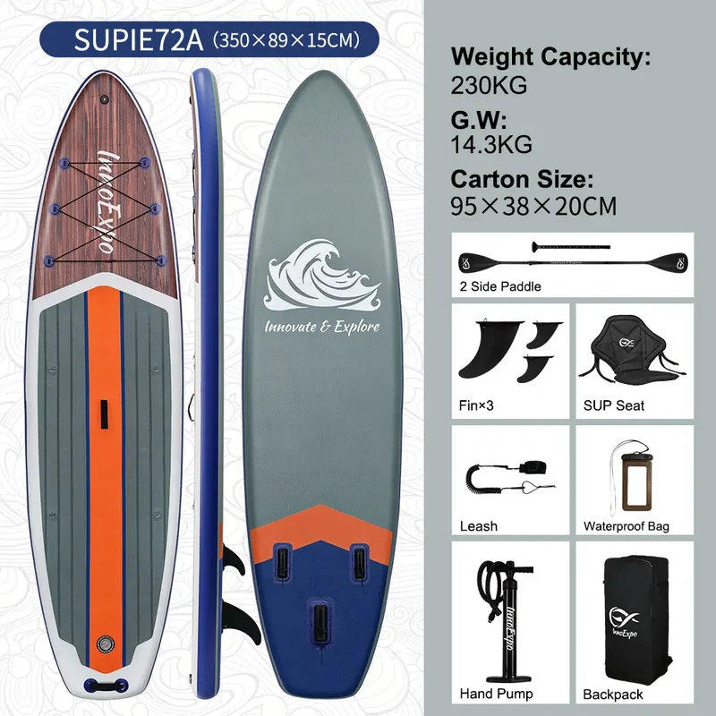 Stand Up Paddle Gonflable Antidérapant Adulte
