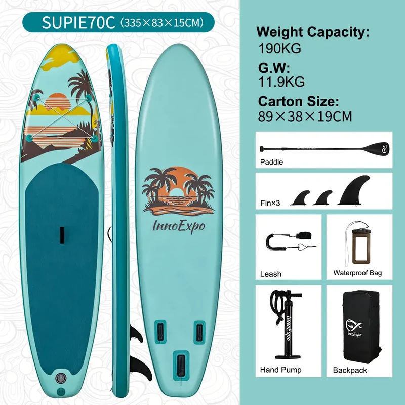 Stand Up Paddle Gonflable Antidérapant Adulte