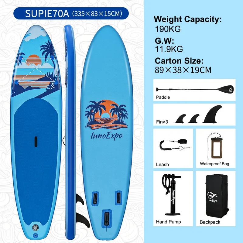 Stand Up Paddle Gonflable Antidérapant Adulte