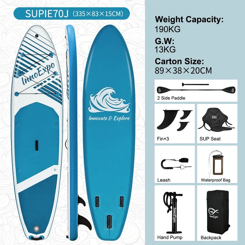 Stand Up Paddle Gonflable Antidérapant Adulte