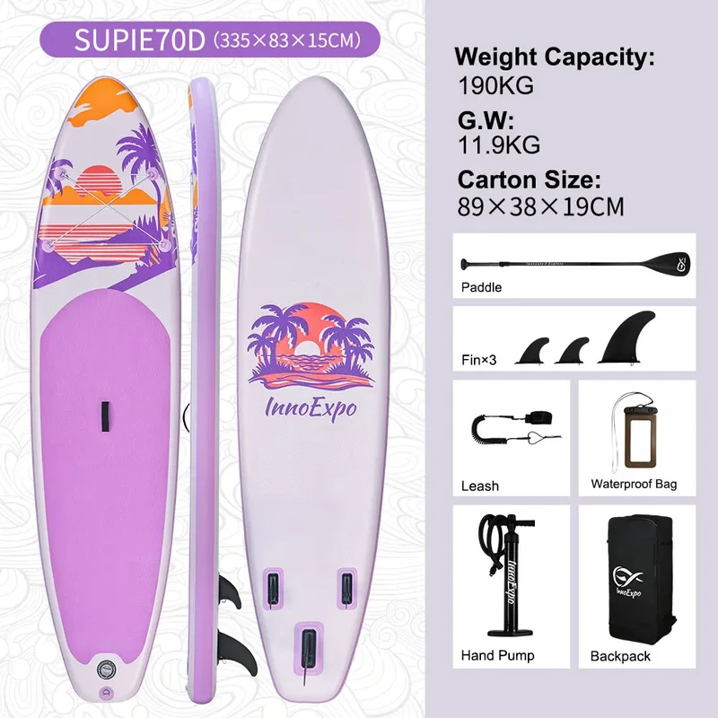 Stand Up Paddle Gonflable Antidérapant Adulte