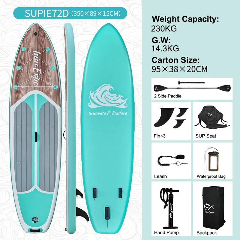 Stand Up Paddle Gonflable Antidérapant Adulte