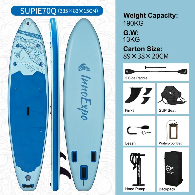 Stand Up Paddle Gonflable Antidérapant Adulte